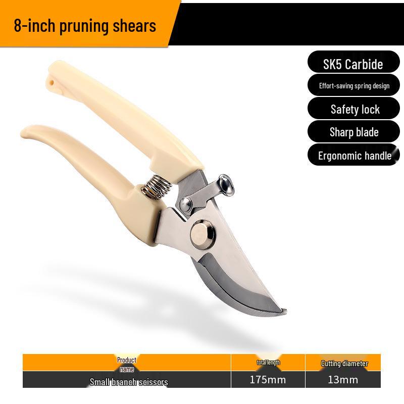 

Garden and Pruning Shears for Flowers, Branches, and Fruit Trees