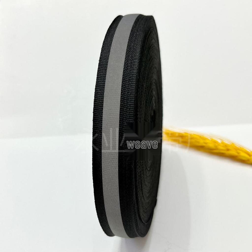 Fluorescent High Visibility Reflective Webbing for Night Safety
