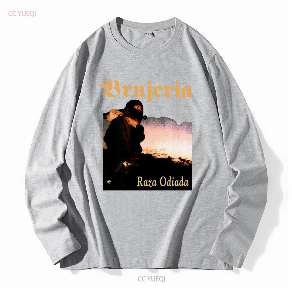 Brujeria Raza Odiada T Shirt Size XL Band Death Metal Grindcore EZLN Vintage Washed Comfortable Streetwear Breathable Stylish