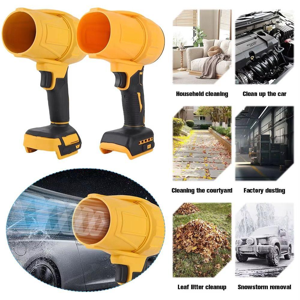 Brushless Turbo Jet Fan Handheld Leaf Blowing Power Tools  For Dewalt 20V Battery