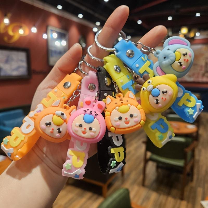 Cartoon Crying Baby Doll Keychain Gift Pendant Blind Box Pendant Student Bag Keychain Pendant