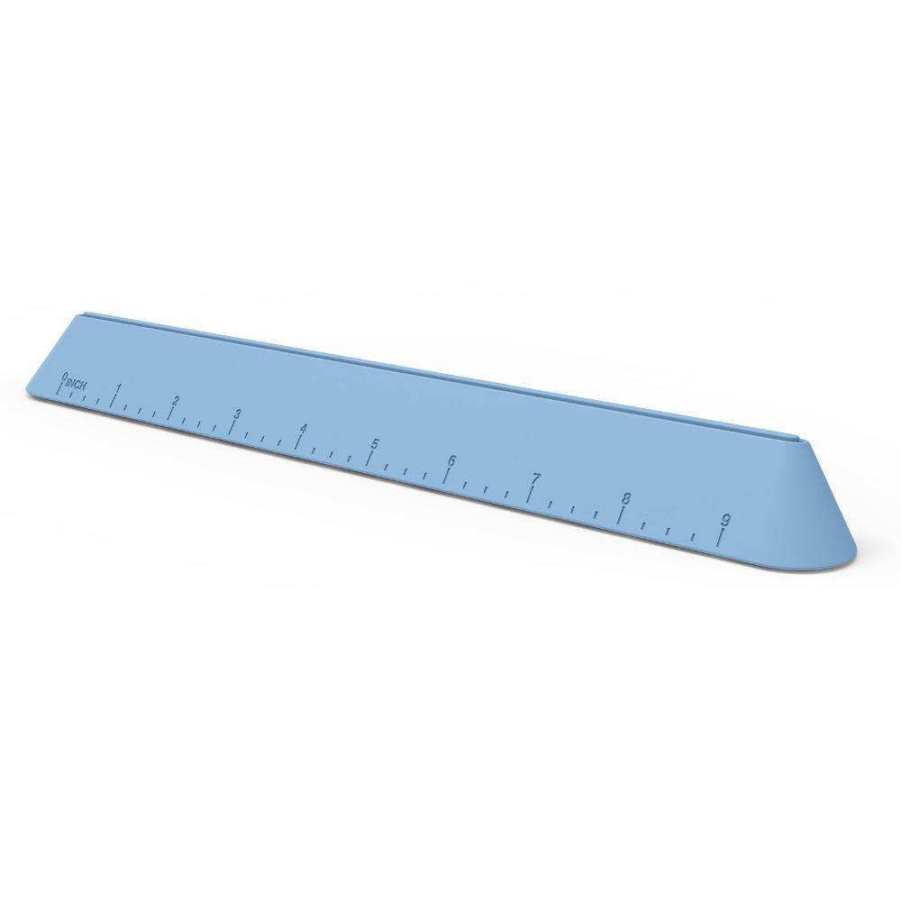 

3 in 1 Silicone Laptop Stand with Pen Slot Ergonomic Keyboard Riser Oval Base Adjustable Laptop Cooling Stand for Typing/Reading