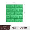 3D XPE Foam Self-Adhesive Brick Wall Stickers, 30x30cm, Small Size