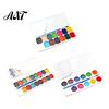Drawing Tools for Children Watercolor Paint Set, Portable Washable Solid Palette, Bright Art Classroom Supplies Colors Pigment Kit, Kids And