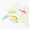Clover Styling 5 Colors x 10 Pins Pins One-Touch Pins, (50 Total) CL57-401