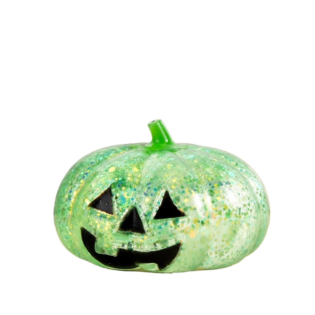 Halloween Pumpkin Squishy Toy Slow Rebound Stress Relief Fidget TPR Desk Anxiety Reliever Party Favors Gift for Teens Adults