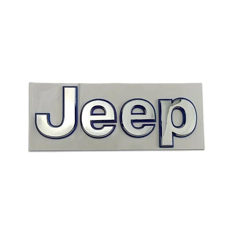 For Jeep ABS Car Front Emblem Trunk  for JEEP Grand Cherokee Commander Renegade Liberty Compass Patriot Wrangler Tj Jk Decora