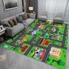 Baby Crawling Play Mat Car Play Mat for Boys and Girls Highway City Traffic-Themed Rugs for Kids Toy Cars Kids Rugs for Playroom