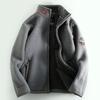 Thickened Winter plus Size Warm Berber Fleece Stand Collar Outwear