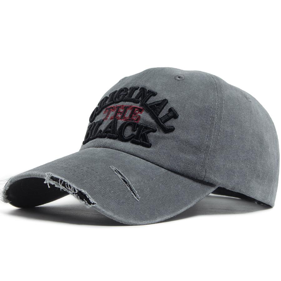 Vintage Baseball Cap Men Women Letter Embroidery Snapback Spring Summer Washed Cotton Hat Visor Fashion Caps for Daily Casual