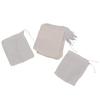 20Pcs Reusable Nut Milk Juice Cotton Mesh Strain Filter Bag 10x8cm