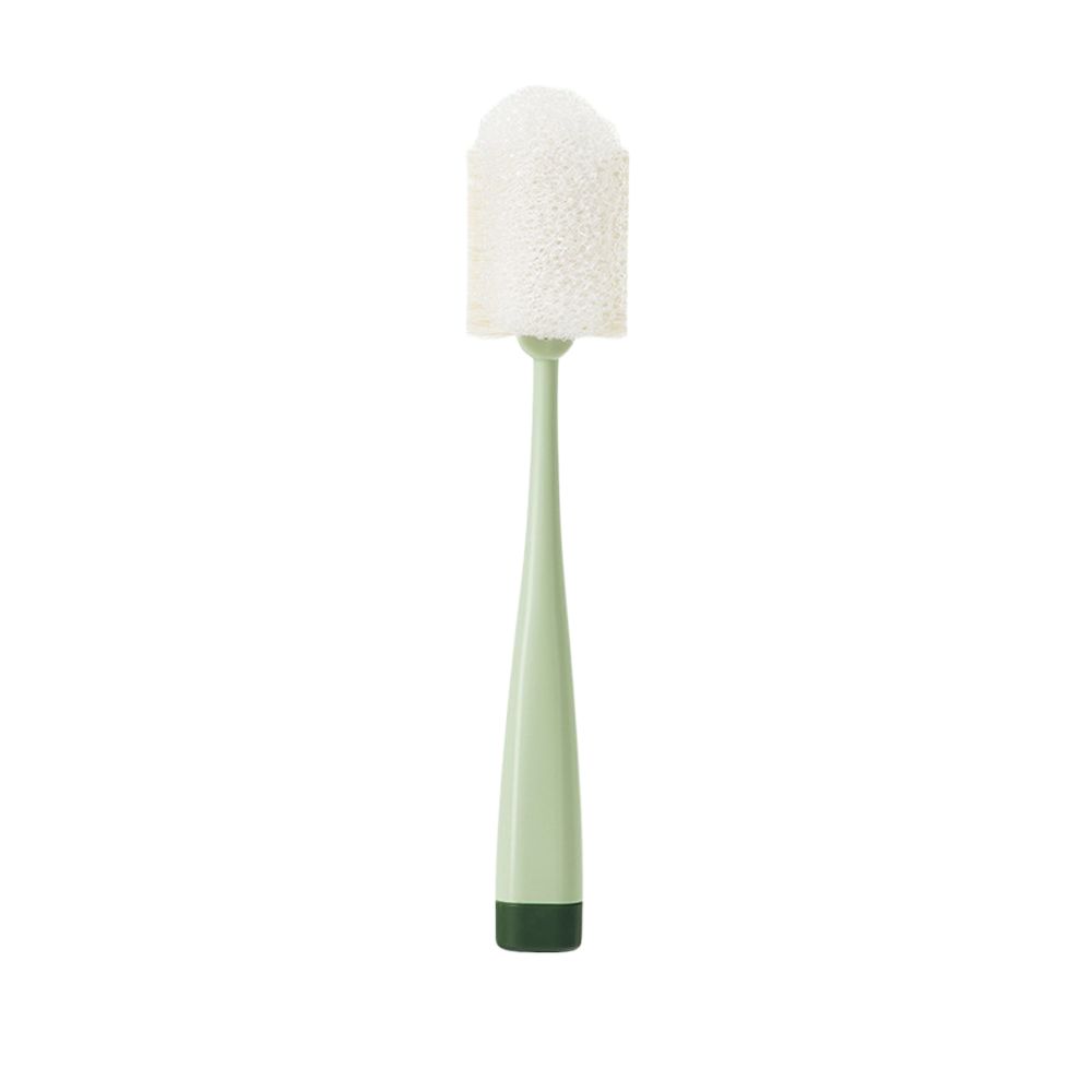 Ends Cleaning Milk Bottle Brush Sponge Long Handle Baby Bottle Brush Kitchen Tools Water Cup Brush