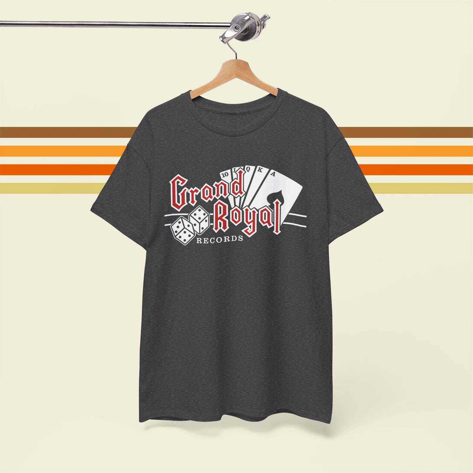 Grand Royal Records Vintage 80 s Vinyl Record Label Premium Unisex T-Shirt S