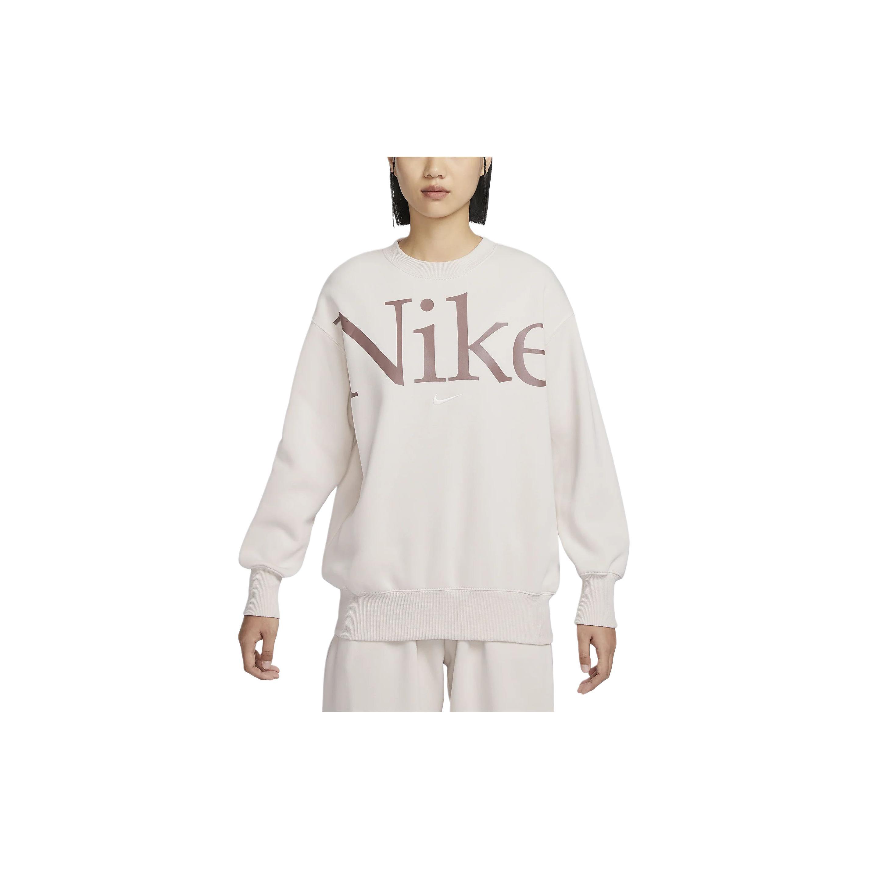 

New Nike Sweatshirt Women s Smokey Mauve FN3655-104 M