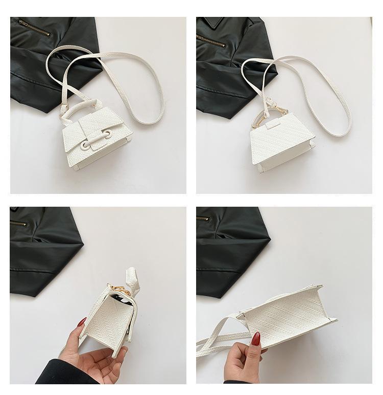 2024 Girlish Mini Handbag: New Spring-Summer Crossbody Coin Purse, Hot-Selling Square Bag for Women