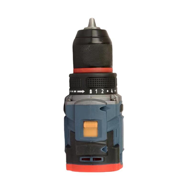 Adjustable Two-Speed Brushless Electric Screwdriver and Drill with Rechargeable Lithium Battery for Household Use