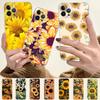 Sunflower Phone Case For iPhone 14 11 12 13 Mini Pro XS Max Cover 6 7 8 Plus X XR SE 2020 Funda Shell