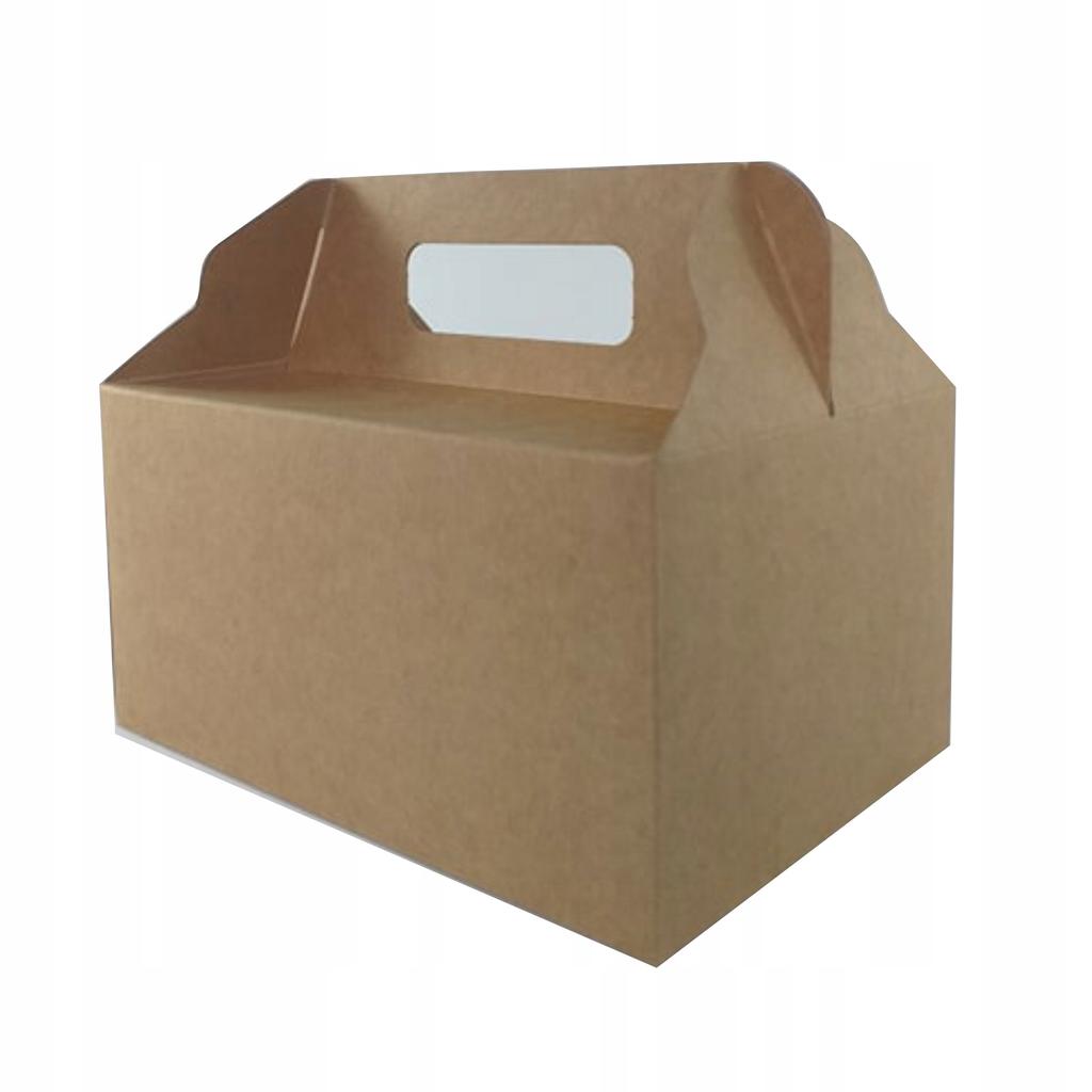 Confectionery Box, Cake Basket, /Kraft, 19 X 14 X , .