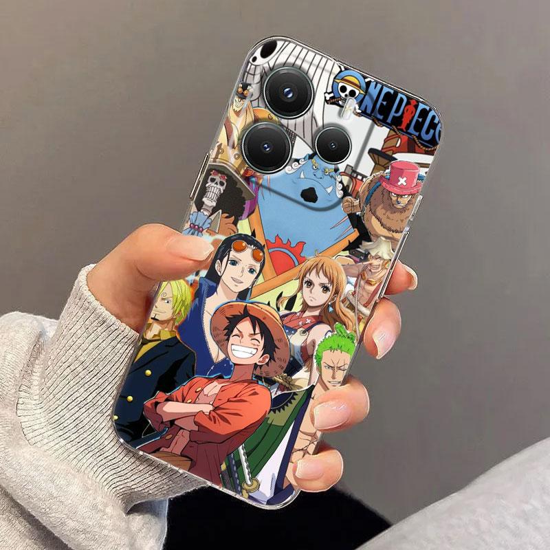 Monkey D Luffy Anime Case For Xiaomi Redmi Note 15 14 13 12 11 Pro Plus One Pieces Cover For Redmi 15C 15 14C 13C 12C Phone Case