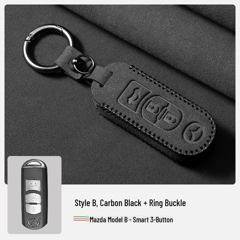Suede Key Pouches for Mazda 3, Atenza, Axela, CX5, CX4, and Mazda 6 Cases