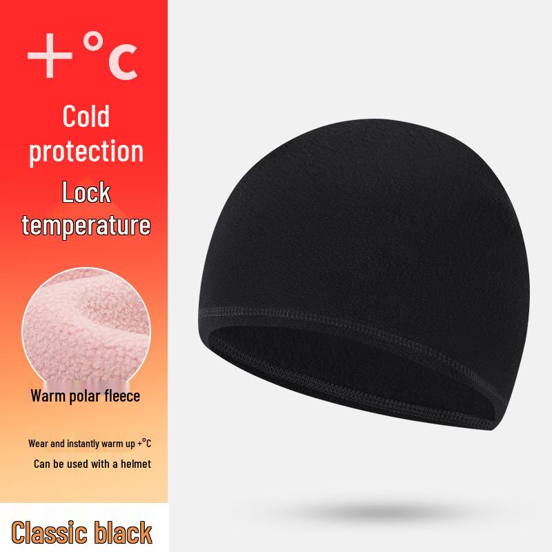 Thick Fleece Ear-Protective Winter Motorcycle Helmet Liner