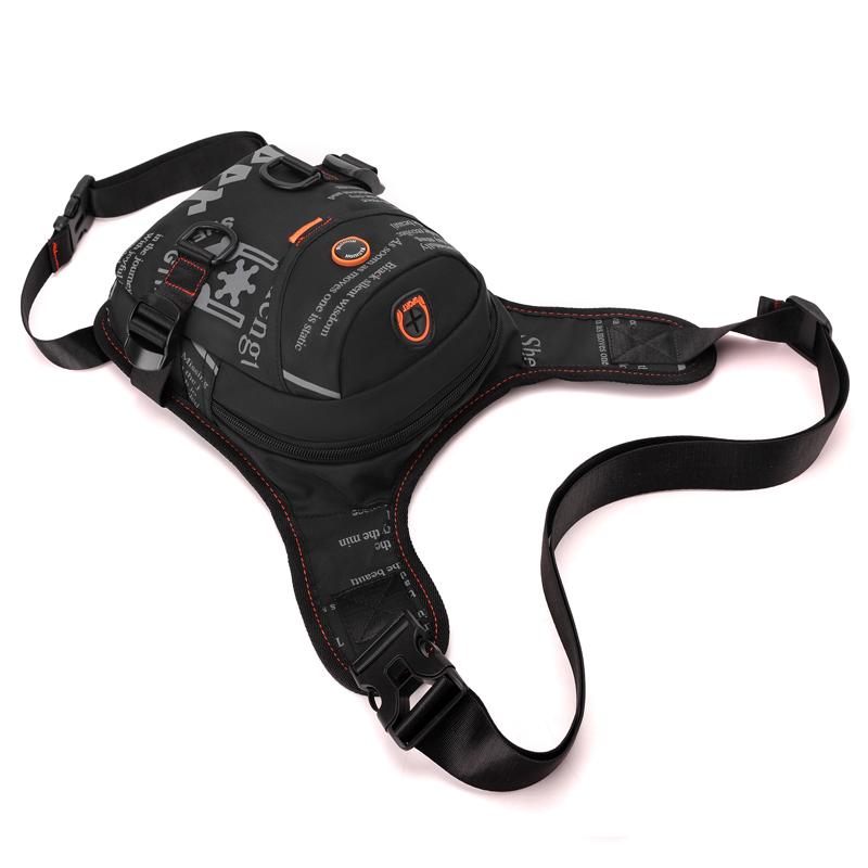 Multifunktions-Motorrad-Beintasche, modische Motorradtasche, Outdoor, Herren, lässige Hüfttasche, Gürteltasche, Moto-Biker-Tasche, Camouflage