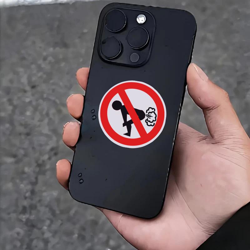 10pcs No Flatulence Multi-Use Stickers Computers Phones Laptops Water Bottles Luggage Skateboards Stickers