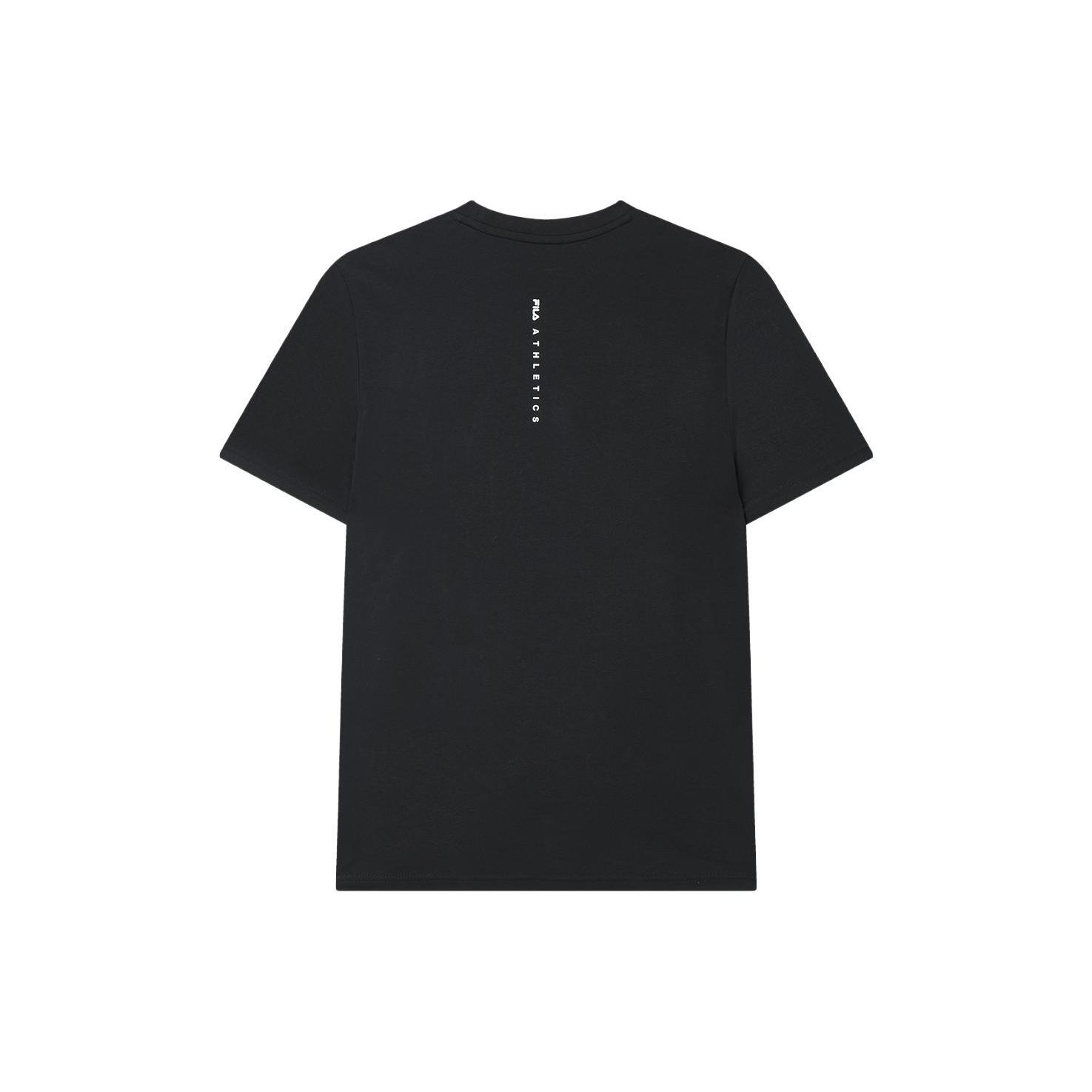 

New FILA Athletics T Shirt Men s Pitch Black A11M321108CBK L