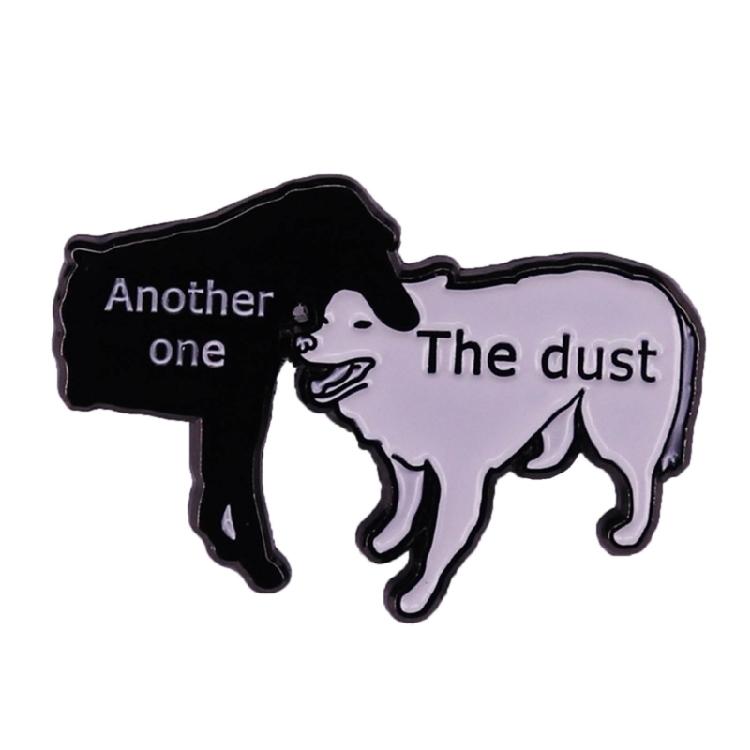 Значок  Королева Бэнкс  Мультяшная собака Эмалевая булавка на лацкан причудливая музыкальная пародия 1