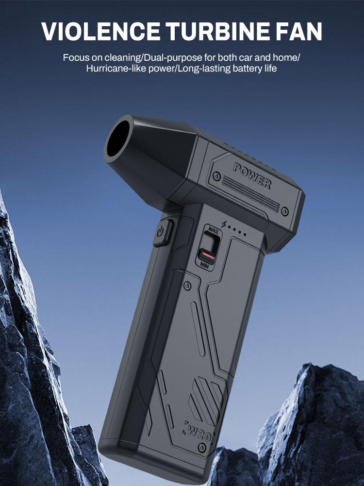Mini Electric Air Duster Air Blower-350000RPM Super Power,Rechargeable Max wind speed 55 m/s Highspeed Brushless Motor for Clean