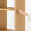 MUJI Stacking Shelf 3 Oak 82cm x x 121cm Item 37263970 Set, Tiers, Wood, (W) 28.5cm (D) (H), Number