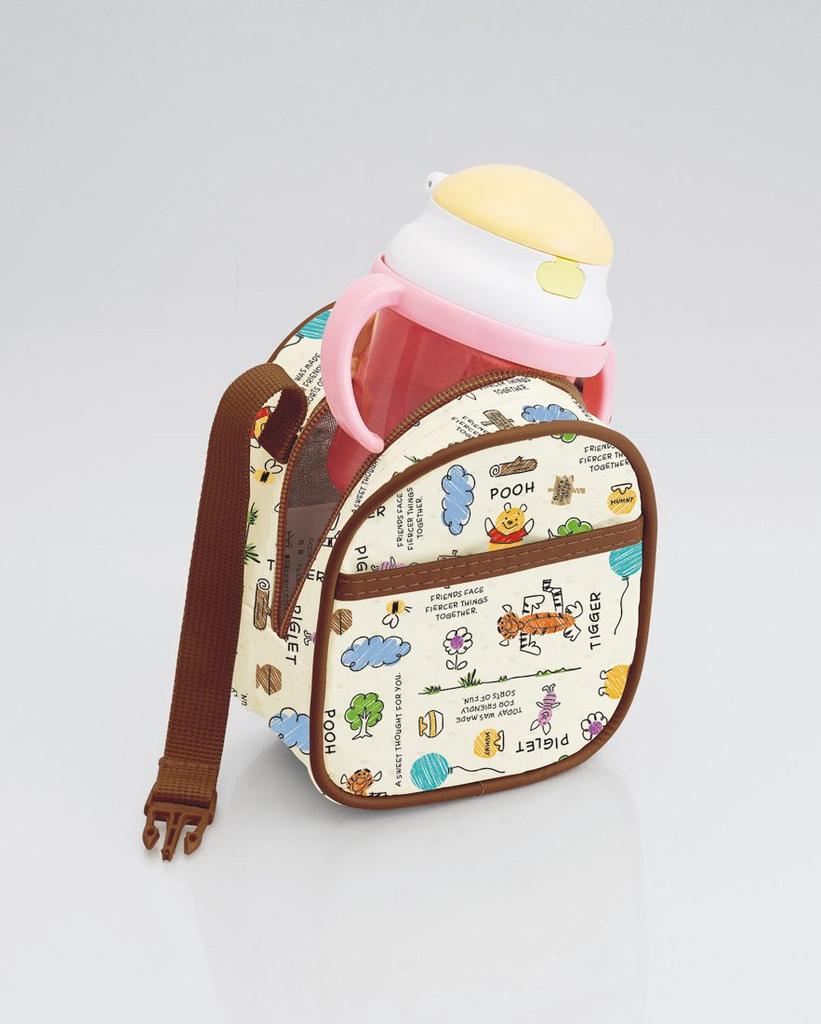 SKATER Nonwoven Travel Winnie the Pooh BMGP1 Pouch, Sketchbook,
