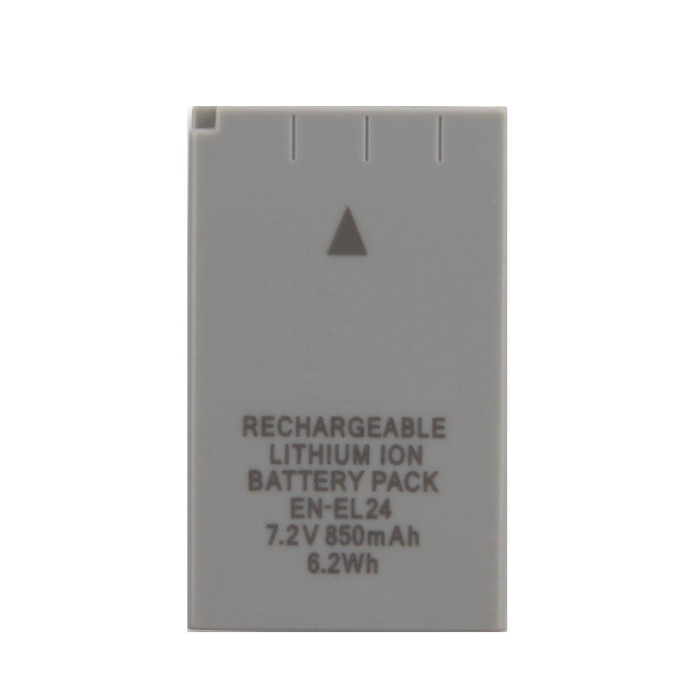 Rechargeable Lithium Battery For Nikon 1 J5 EN-EL24 Camera Battery 850mAh