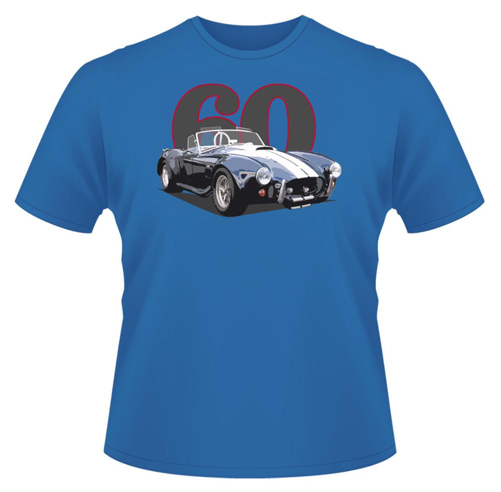 2019 Summer New Brand Tshirt Casual Fitness Funny O Neck Unisexs Tshirt 1960 Ac Cobra Classic Car Ideal Birthday Gift Tee Shirt