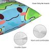 Earth Love Support Planet Nature Lover Pillowcase Polyester Cushion Cover Gift  Pillow Case Cover Home Square 18'
