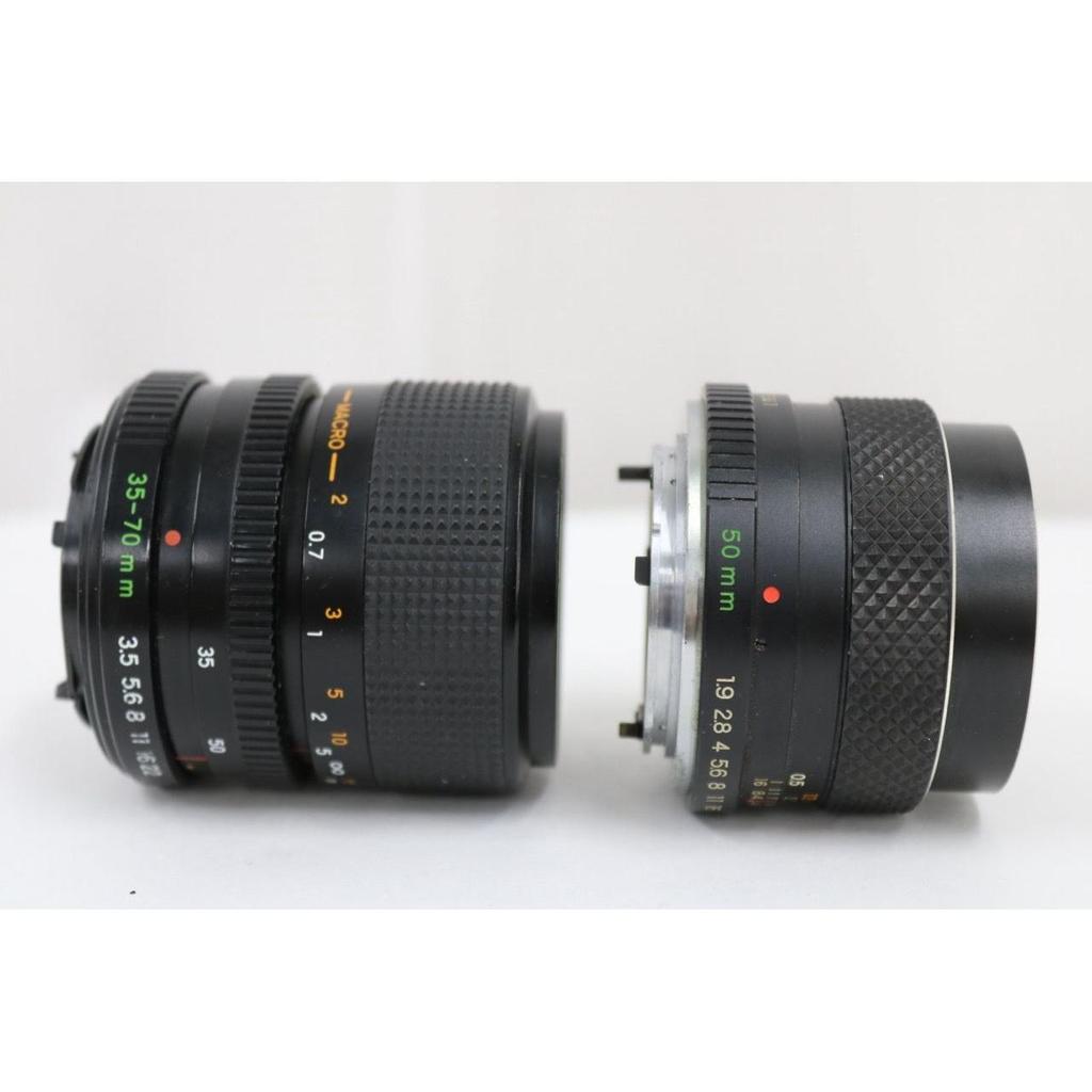 Used [Return Guarantee] [2 Items Sold In Bulk] Yashica ML ZOOM 35-70mm F3.5-4.8 DSB 50mm F1.9 Lens E13416