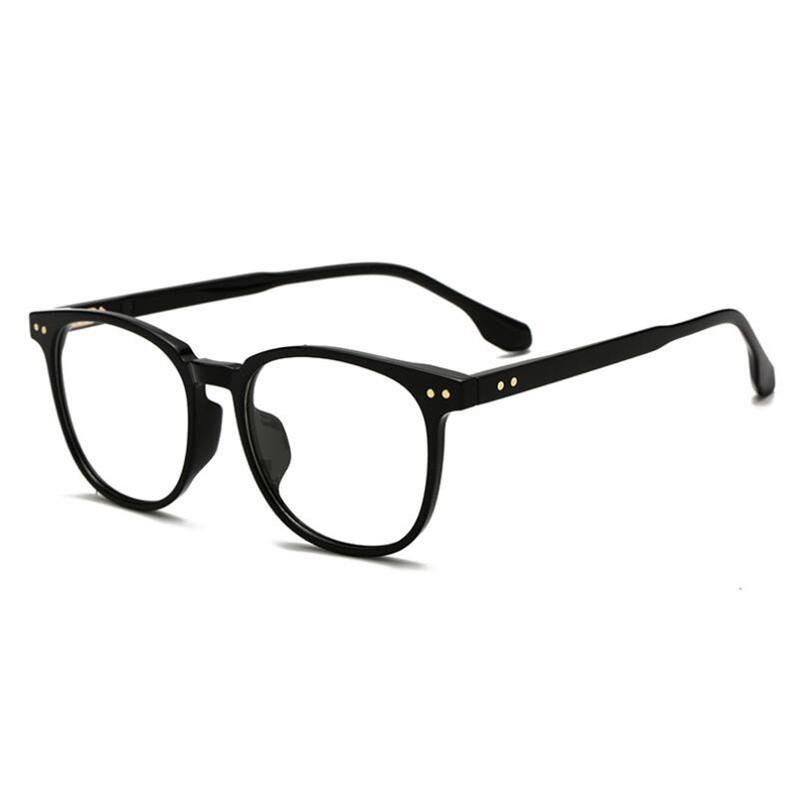 

Transparent Gray Computer Optical Glasses Frame Anti Blue Rays Oval Short-Sight Eyeglasses Prescription 0 -0.5 -0.75 To -6 0