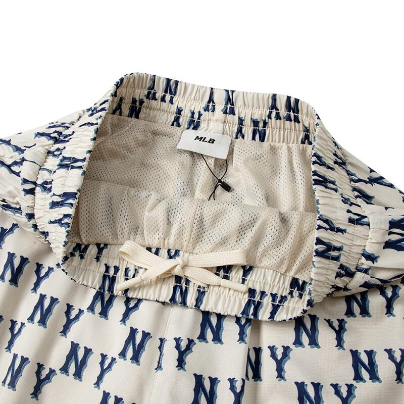 New MLB New York Yankees Casual Pants Unisex Ecru 3AWPM0134-50CRD