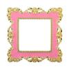 2 Size Colorful Light Switch Rose Lace Resin Single and Double Surround Socket Plate Wall Sticker Cover Frame Decor