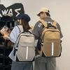 Schoolbag New 1011 Backpack Men's Korean Edition Large Capacity Junior High School Student School Bag Simple Commuter Computer Bag
