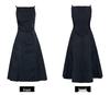 LUXI Elegant Off-Shoulder Waist-Cinched Slimming Dress - Summer 2025 Goddess Style