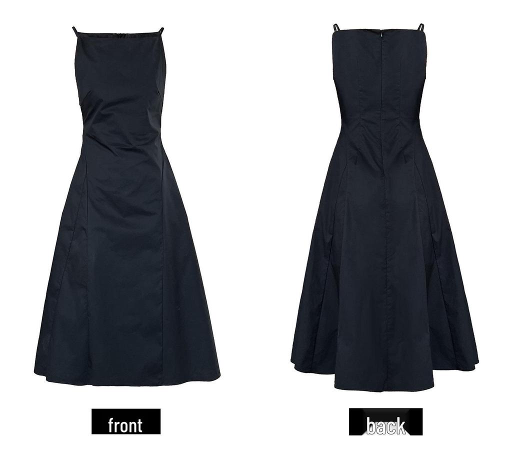 LUXI Elegant Off-Shoulder Waist-Cinched Slimming Dress - Summer 2025 Goddess Style