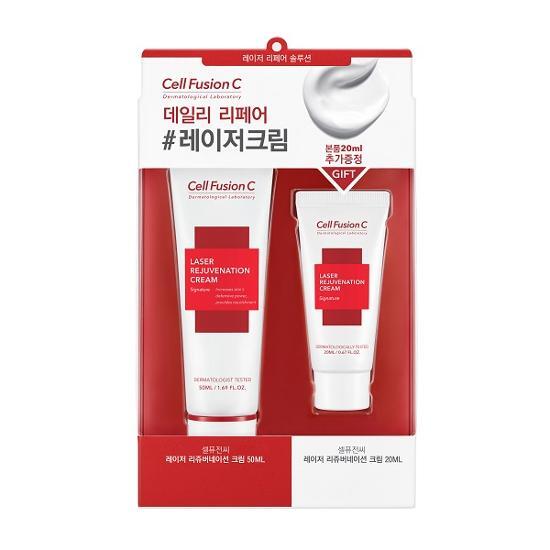 Cell Fusion C Laser Rejuvenation Cream[Anti-Aging / Moisture Barrier] 50ml + 20ml Bonus