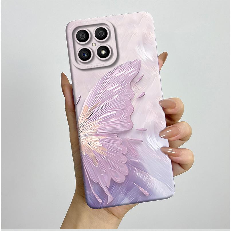 Phone Case For Honor X8 4G Case Aesthetic Luxury Protective Full Coque HonorX8 Soft Silicone Funda For Honor X 8 X8 Back Cover