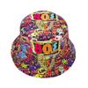 Fisherman Cap voor JazzPopulaire Zomer Buitenactiviteit Bucket Hat Print Zonnehoed