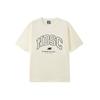 T Shirts Men's Ivory White Crew Neck Moderate NEF31341-IV