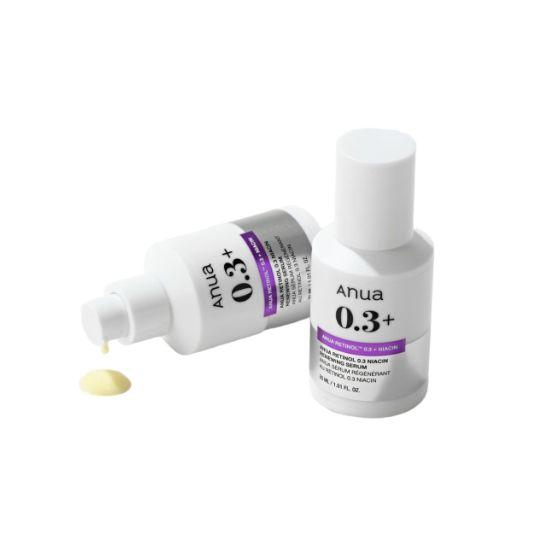 

Anua Nano Retinol 0.3% Niacin Renewing Serum Ampoule Wrinkle & Brightening Care 30ml
