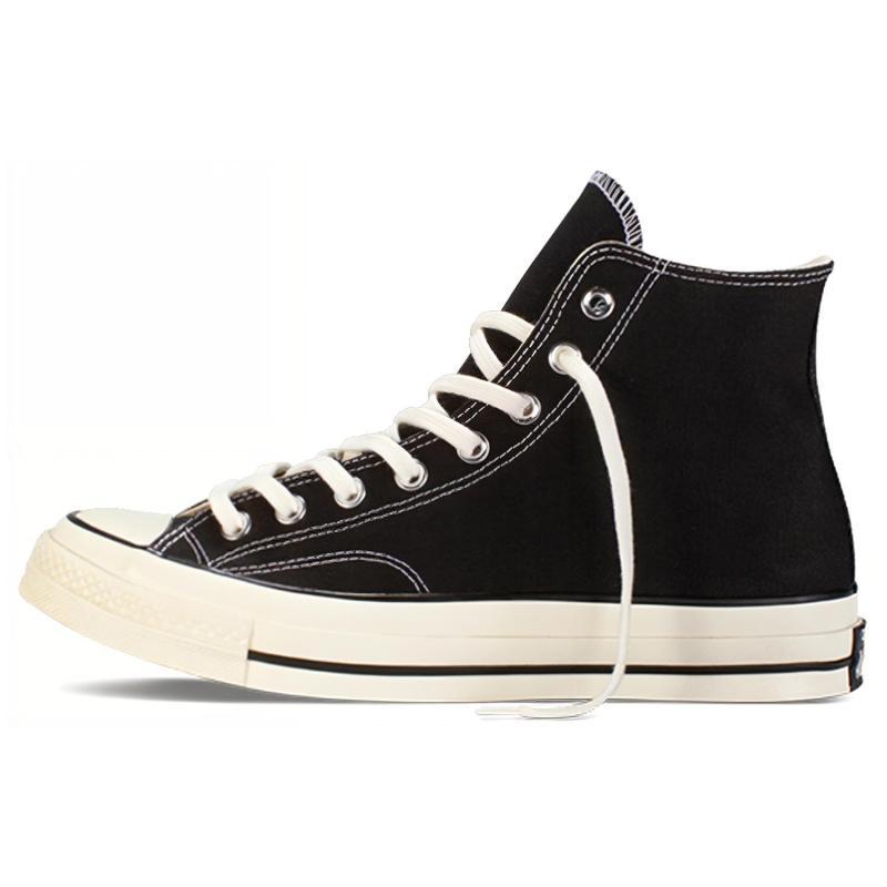 Converse Chuck Taylor All Star 70 Casual & Comfortable High Top Canvas Shoes Unisex Black Beige White