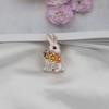 Elegant Animal Brooch Vintage Easter Enamel Pin Fashion Rabbit Brooch  Collection