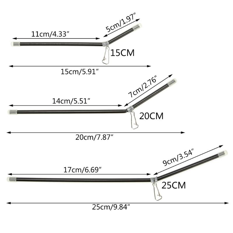 Set of 20 Fishing Balance Connector Anti Tangles Booms for Sea Fishing Prevents Tangles and Enhances Presentation